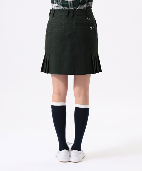BEAMS GOLF(ビームスゴルフ)の「ORANGE LABEL / ストレッチ サイドプリーツ スカート(スカート・レディース・グリーン/オフホワイト/ネイビー・SMALL/MEDIUM/LARGE)」の13枚目の写真