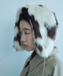 EDIT. FOR LULU（エディットフォールル）の「【YUHAN WANG/ユハン ワン】 faux fur shepherd bonnet（ハット）」