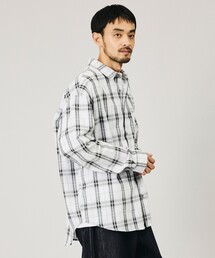 Firsthand（ファーストハンド）の「Firsthand/ファーストハンド リラックスフィット レギュラーカラー チェックシャツ【限定展開】（シャツ/ブラウス）」