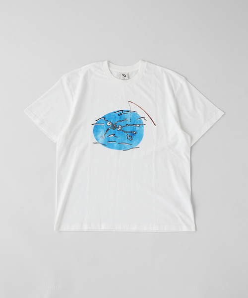 WISM(ウィズム)の「Liju / リジュ Gallery SKELETON TEE(Tシャツ/カットソー・メンズ・ホワイト系その他・MEDIUM/LARGE)」の1枚目の写真
