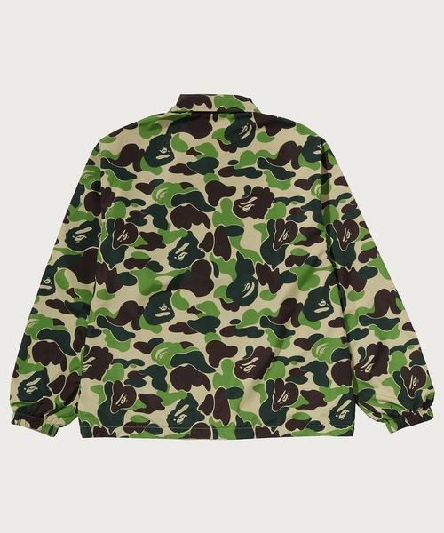 A BATHING APE(アベイシングエイプ)の「ABC CAMO REVRSIBLE COACH JACKET(ミリタリージャケット・メンズ・グリーン/ピンク/ブルー・LARGE/XX-LARGE/MEDIUM/SMALL/X-LARGE)」の13枚目の写真