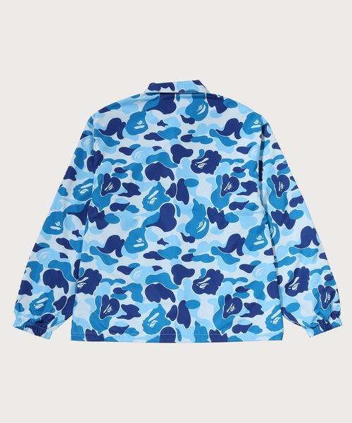 A BATHING APE(アベイシングエイプ)の「ABC CAMO REVRSIBLE COACH JACKET(ミリタリージャケット・メンズ・グリーン/ピンク/ブルー・LARGE/XX-LARGE/MEDIUM/SMALL/X-LARGE)」の12枚目の写真