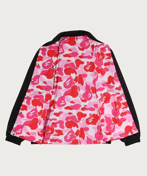 A BATHING APE(アベイシングエイプ)の「ABC CAMO REVRSIBLE COACH JACKET(ミリタリージャケット・メンズ・グリーン/ピンク/ブルー・LARGE/XX-LARGE/MEDIUM/SMALL/X-LARGE)」の22枚目の写真