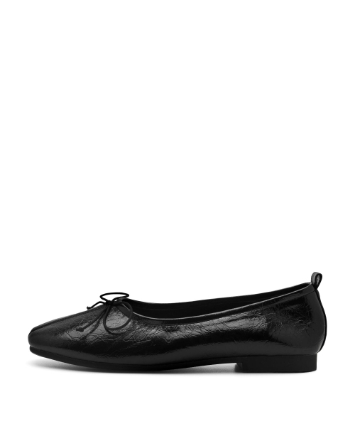 SPUR(シュプール)の「Odd Soft Square Ribbon Flat Ribbon フラットシューズ 2cm -WA9023 (4color)(バレエシューズ・レディース・ブラック/ダークブラウン/レッド/アイボリー・22.5cm/23cm/23.5cm/24cm/24.5cm/25cm)」の18枚目の写真