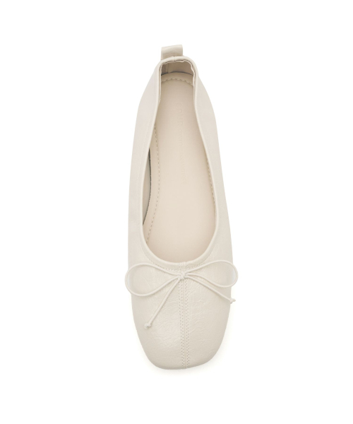 SPUR(シュプール)の「Odd Soft Square Ribbon Flat Ribbon フラットシューズ 2cm -WA9023 (4color)(バレエシューズ・レディース・ブラック/ダークブラウン/レッド/アイボリー・22.5cm/23cm/23.5cm/24cm/24.5cm/25cm)」の19枚目の写真