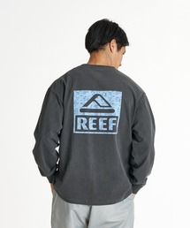 REEF メンズ ESCAPE HORIZON LS T ガーメントダイ長袖Tシャツ ロンT 【2026年秋冬モデル】/リーフバックプリント