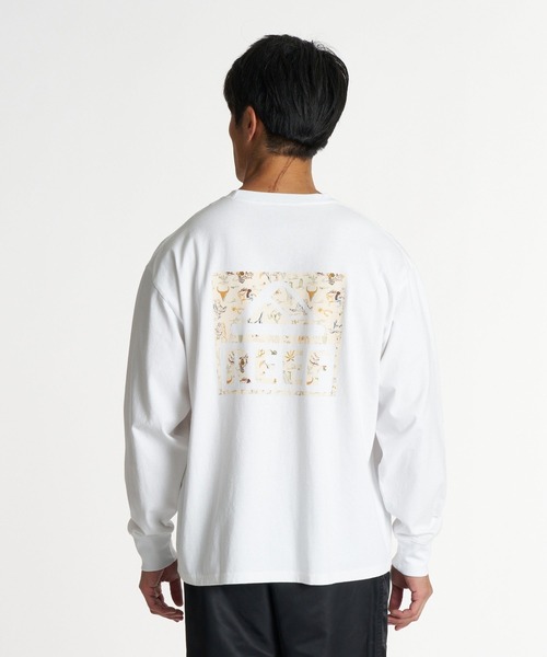 REEF(リーフ)の「REEF メンズ ESCAPE HORIZON LS T ガーメントダイ長袖Tシャツ ロンT 【2026年秋冬モデル】/リーフバックプリント(Tシャツ/カットソー・メンズ・ブラック系その他/イエロー/ブルー/ホワイト・LARGE/MEDIUM/X-LARGE)」の2枚目の写真