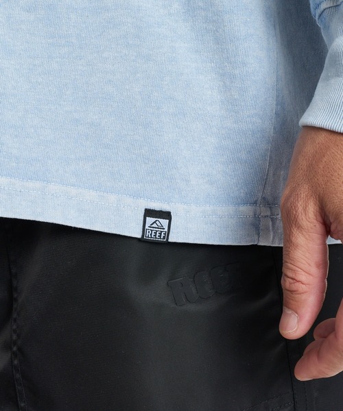REEF(リーフ)の「REEF メンズ ESCAPE HORIZON LS T ガーメントダイ長袖Tシャツ ロンT 【2026年秋冬モデル】/リーフバックプリント(Tシャツ/カットソー・メンズ・ブラック系その他/イエロー/ブルー/ホワイト・LARGE/MEDIUM/X-LARGE)」の8枚目の写真