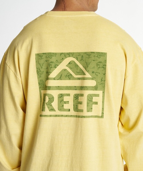 REEF(リーフ)の「REEF メンズ ESCAPE HORIZON LS T ガーメントダイ長袖Tシャツ ロンT 【2026年秋冬モデル】/リーフバックプリント(Tシャツ/カットソー・メンズ・ブラック系その他/イエロー/ブルー/ホワイト・LARGE/MEDIUM/X-LARGE)」の16枚目の写真