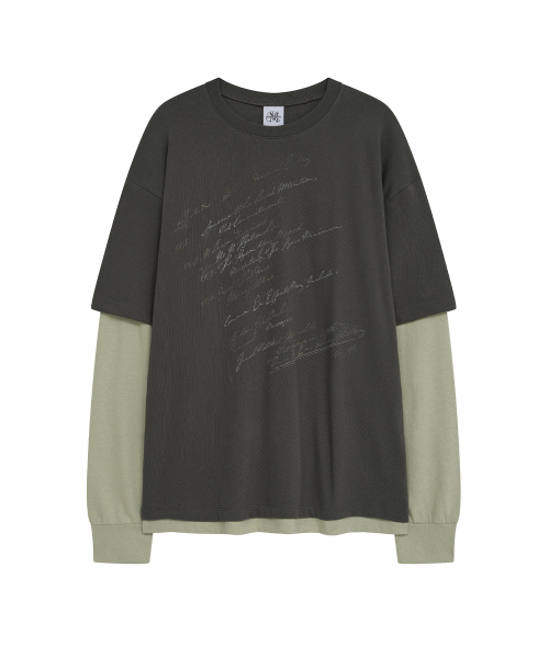 Midnight Move(ミッドナイトムーブ)の「vt ld t (ダークグレー)(Tシャツ/カットソー・レディース・その他・FREE)」の2枚目の写真