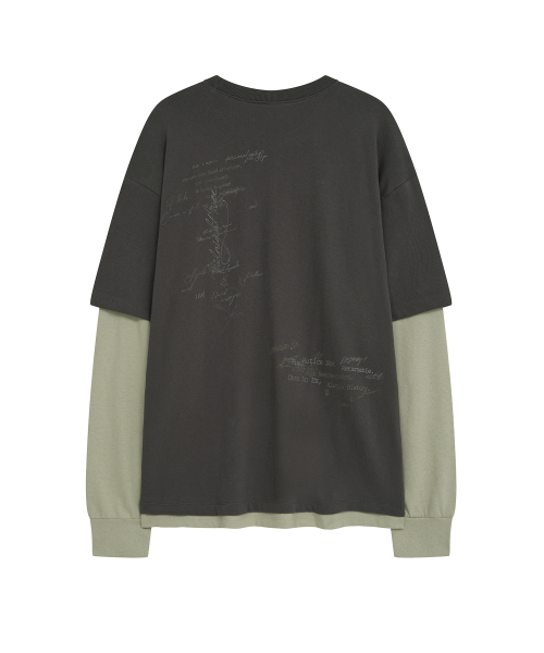 Midnight Move(ミッドナイトムーブ)の「vt ld t (ダークグレー)(Tシャツ/カットソー・レディース・その他・FREE)」の4枚目の写真