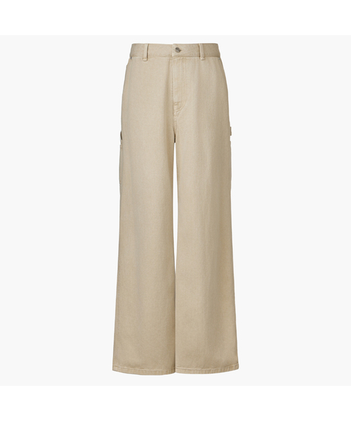 KUME(クメ)の「Men Garment-Dyed Utility Cargo Pants, Beige(デニムパンツ・メンズ・その他・MEDIUM/LARGE/X-LARGE)」の1枚目の写真