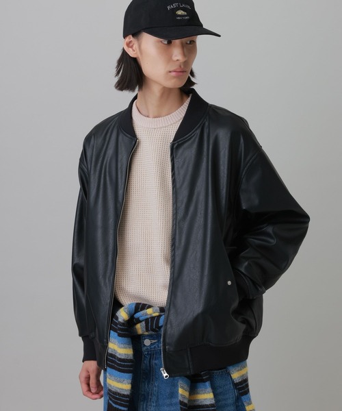 LAKOLE（ラコレ）の「アソートMA1ブルゾン / 813915（ブルゾン・メンズ・ブラウン/サンドグレー/ブラック・MEDIUM/LARGE）」の2枚目の写真