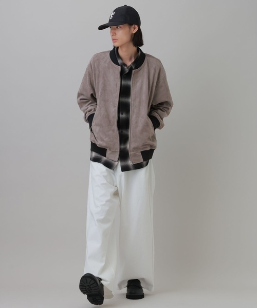 LAKOLE（ラコレ）の「アソートMA1ブルゾン / 813915（ブルゾン・メンズ・ブラウン/サンドグレー/ブラック・MEDIUM/LARGE）」の13枚目の写真