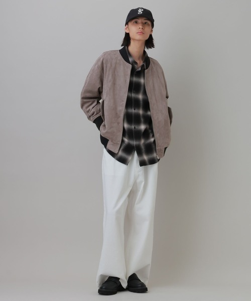 LAKOLE（ラコレ）の「アソートMA1ブルゾン / 813915（ブルゾン・メンズ・ブラウン/サンドグレー/ブラック・MEDIUM/LARGE）」の14枚目の写真