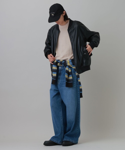 LAKOLE（ラコレ）の「アソートMA1ブルゾン / 813915（ブルゾン・メンズ・ブラウン/サンドグレー/ブラック・MEDIUM/LARGE）」の7枚目の写真