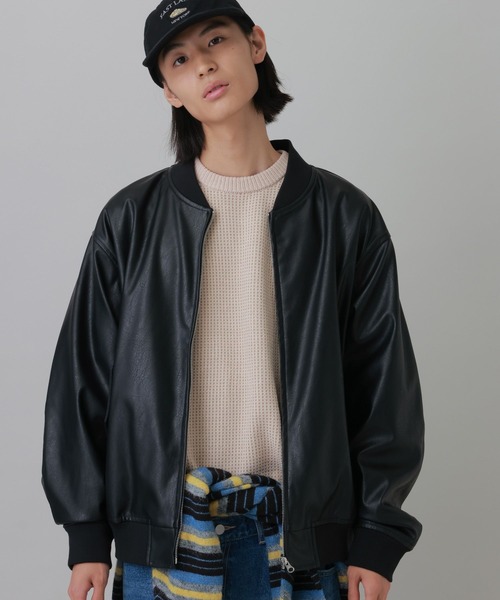 LAKOLE（ラコレ）の「アソートMA1ブルゾン / 813915（ブルゾン・メンズ・ブラウン/サンドグレー/ブラック・MEDIUM/LARGE）」の9枚目の写真
