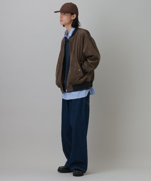 LAKOLE（ラコレ）の「アソートMA1ブルゾン / 813915（ブルゾン・メンズ・ブラウン/サンドグレー/ブラック・MEDIUM/LARGE）」の4枚目の写真