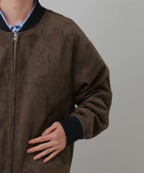 LAKOLE（ラコレ）の「アソートMA1ブルゾン / 813915（ブルゾン・メンズ・ブラウン/サンドグレー/ブラック・MEDIUM/LARGE）」の19枚目の写真
