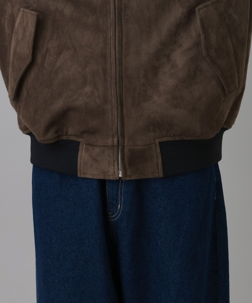 LAKOLE（ラコレ）の「アソートMA1ブルゾン / 813915（ブルゾン・メンズ・ブラウン/サンドグレー/ブラック・MEDIUM/LARGE）」の20枚目の写真