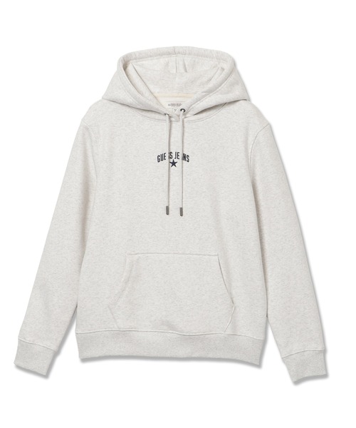 GUESS JEANS（ゲスジーンズ）の「GUESS JEANS Star Emb Hoodie（パーカー・レディース・ワインレッド/グレー・LARGE/SMALL/MEDIUM/X-SMALL）」の11枚目の写真