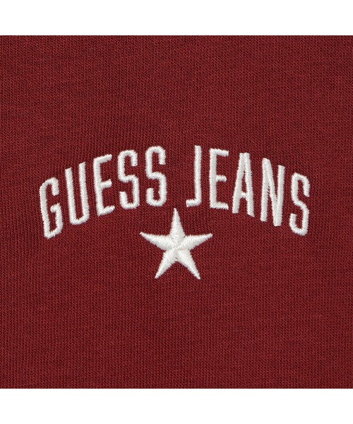 GUESS JEANS（ゲスジーンズ）の「GUESS JEANS Star Emb Hoodie（パーカー・レディース・ワインレッド/グレー・LARGE/SMALL/MEDIUM/X-SMALL）」の17枚目の写真