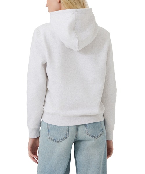 GUESS JEANS（ゲスジーンズ）の「GUESS JEANS Star Emb Hoodie（パーカー・レディース・ワインレッド/グレー・LARGE/SMALL/MEDIUM/X-SMALL）」の8枚目の写真