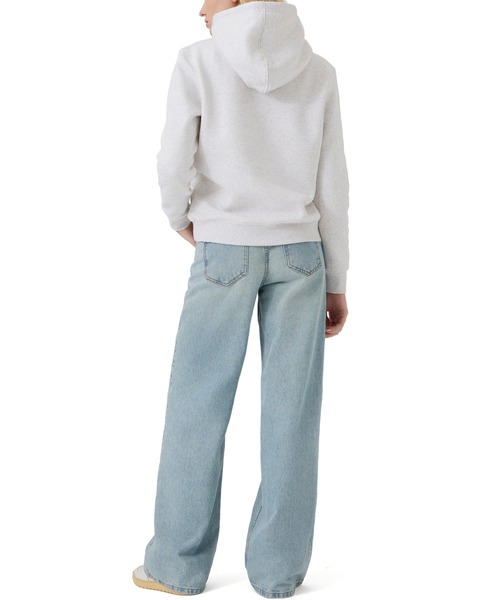 GUESS JEANS（ゲスジーンズ）の「GUESS JEANS Star Emb Hoodie（パーカー・レディース・ワインレッド/グレー・LARGE/SMALL/MEDIUM/X-SMALL）」の9枚目の写真