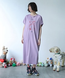 BEDSIDEDRAMA（ベットサイドドラマ）の「RELAX TEE DRESS（ADAM AND EVE）（ワンピース）」
