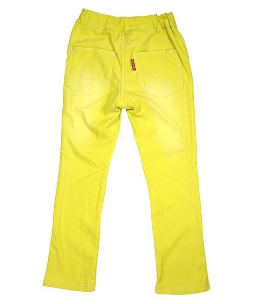 BREEZE（ブリーズ）の「10分丈カラーデニムニットレギンス（レギンス/スパッツ・キッズ・サックスブルー/イエロー/ピンク/ブルー・100/120/80/90/95/110/130）」の7枚目の写真