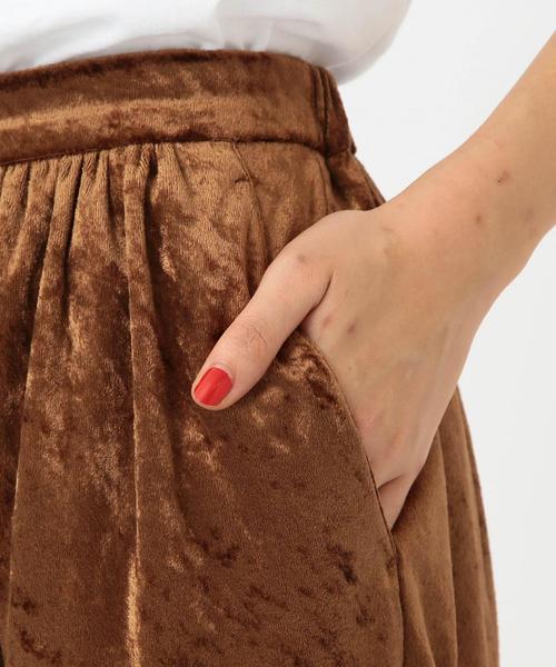 Another Edition（アナザーエディション）の「クラッシュベロアパンツ/ AEMBC CRASH VELOUR PT◆（その他パンツ・レディース・ブラウン/ナチュラル/コバルトブルー/ブラック・フリー）」の14枚目の写真