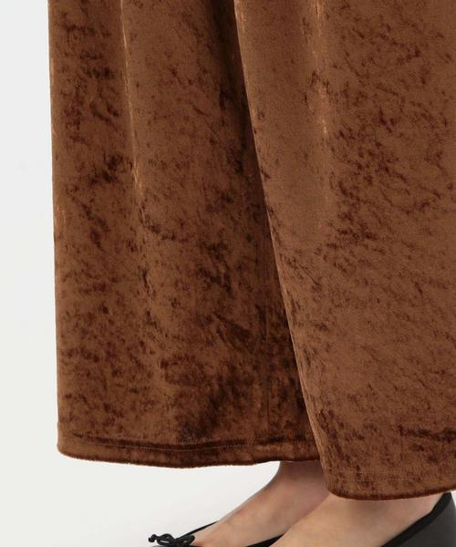 Another Edition（アナザーエディション）の「クラッシュベロアパンツ/ AEMBC CRASH VELOUR PT◆（その他パンツ・レディース・ブラウン/ナチュラル/コバルトブルー/ブラック・フリー）」の15枚目の写真