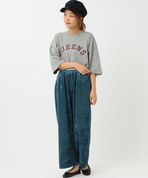Another Edition（アナザーエディション）の「クラッシュベロアパンツ/ AEMBC CRASH VELOUR PT◆（その他パンツ・レディース・ブラウン/ナチュラル/コバルトブルー/ブラック・フリー）」の16枚目の写真