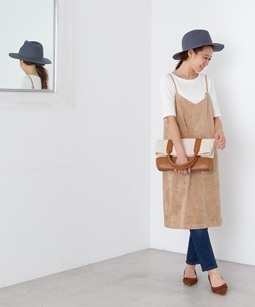 NATURAL BEAUTY BASIC（ナチュラルビューティーベーシック）の「トタンテレコプルオーバー（Tシャツ/カットソー・レディース・グレー/ネイビー/ホワイト系その他/オフホワイト・MEDIUM）」の6枚目の写真