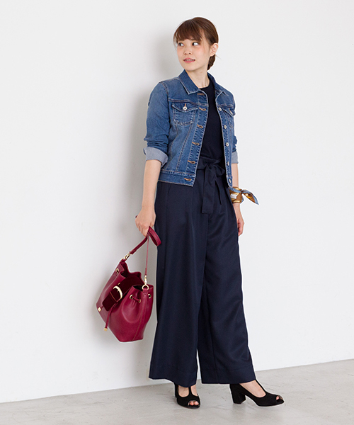 NATURAL BEAUTY BASIC（ナチュラルビューティーベーシック）の「トタンテレコプルオーバー（Tシャツ/カットソー・レディース・グレー/ネイビー/ホワイト系その他/オフホワイト・MEDIUM）」の7枚目の写真