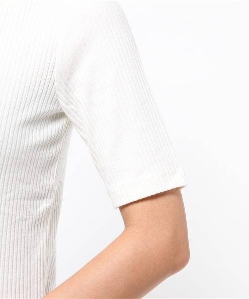NATURAL BEAUTY BASIC（ナチュラルビューティーベーシック）の「トタンテレコプルオーバー（Tシャツ/カットソー・レディース・グレー/ネイビー/ホワイト系その他/オフホワイト・MEDIUM）」の12枚目の写真