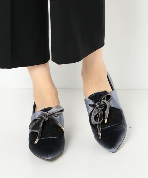 Boisson Chocolat（ボワソンショコラ）の「BDM ﾚｰｽﾁｭｰﾙﾊﾟﾝﾌﾟｽ40（パンプス・レディース・ライトグレー/ブラック/ワインレッド・22.5cm/22cm/23.5cm/24.5cm/24cm/23cm）」の3枚目の写真