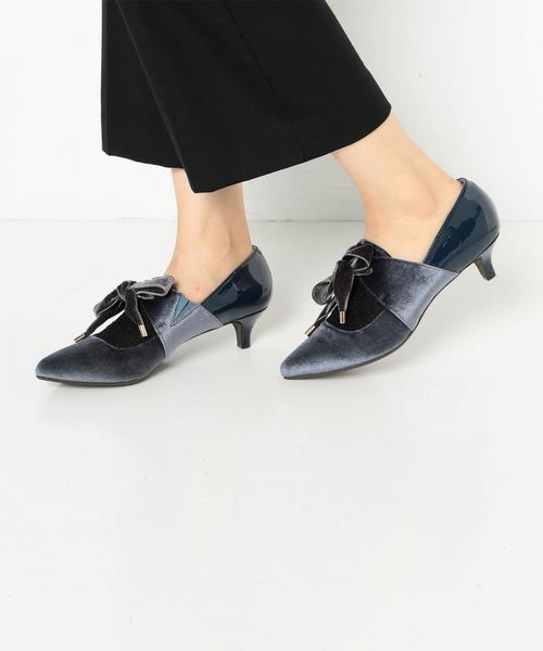 Boisson Chocolat（ボワソンショコラ）の「BDM ﾚｰｽﾁｭｰﾙﾊﾟﾝﾌﾟｽ40（パンプス・レディース・ライトグレー/ブラック/ワインレッド・22.5cm/22cm/23.5cm/24.5cm/24cm/23cm）」の13枚目の写真