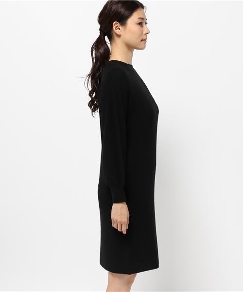 N.（N. Natural Beauty Basic）（エヌエヌナチュラルビューティーベーシック）の「ウールベーシックニットワンピース（ワンピース・レディース・グレー/ブルー/ベージュ/ブラック/ボルドー・MEDIUM）」の11枚目の写真