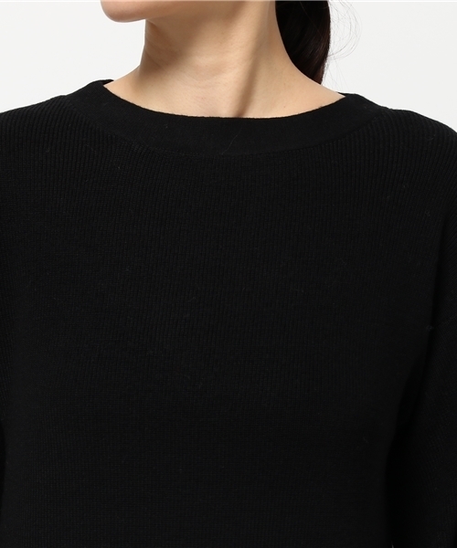 N.（N. Natural Beauty Basic）（エヌエヌナチュラルビューティーベーシック）の「ウールベーシックニットワンピース（ワンピース・レディース・グレー/ブルー/ベージュ/ブラック/ボルドー・MEDIUM）」の14枚目の写真