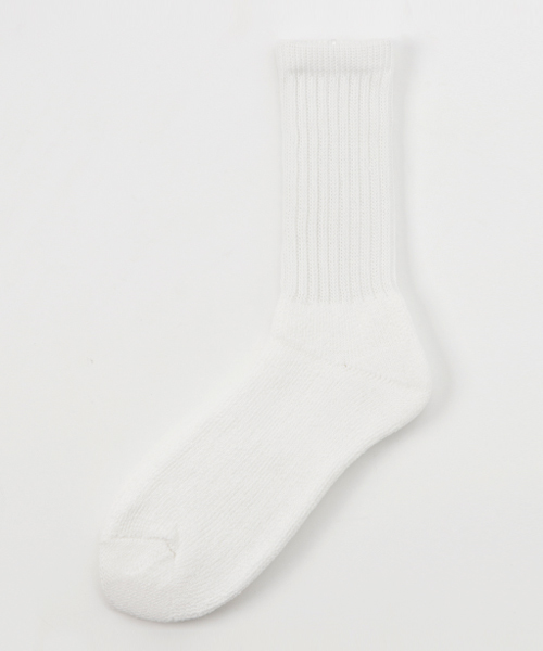 WEGO(ウィゴー)の「WEGO/プレーンソックス(ソックス/靴下・メンズ・ブラック/レッド/ホワイト・FREE)」の1枚目の写真