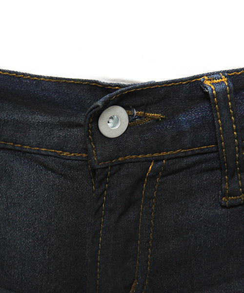 Khaju（カージュ）の「Khaju:SKINNY DENIM LEGGINGS（デニムパンツ・レディース・ライトグレー/ブラック/ライトブルー/ネイビー・34/36）」の7枚目の写真