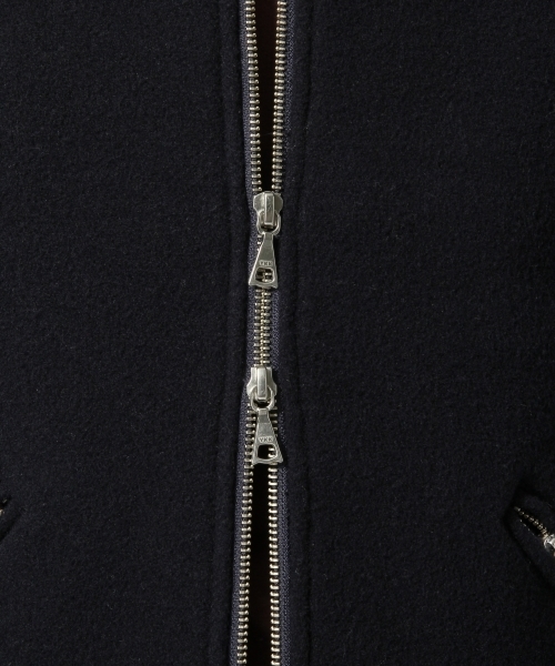 HARE（ハレ）の「ウールＺＩＰブルゾン(HARE)（ブルゾン・メンズ・ネイビー/グレー・SMALL/LARGE/MEDIUM）」の11枚目の写真