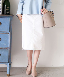 N.（N. Natural Beauty Basic） | ミディアムウエイトデニムスカート(デニムスカート)