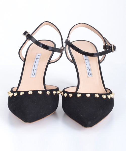 PELLICO（ペリーコ）の「PELLICO（ペリーコ）ストラップスタッズサンダル（パンプス・レディース・ブラック・36/37/38）」の8枚目の写真