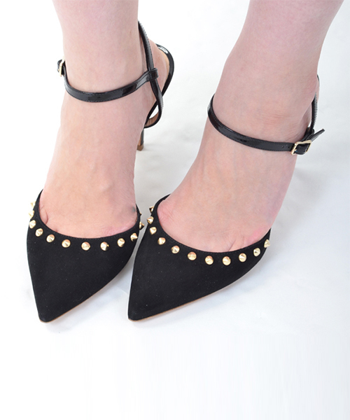 PELLICO（ペリーコ）の「PELLICO（ペリーコ）ストラップスタッズサンダル（パンプス・レディース・ブラック・36/37/38）」の10枚目の写真