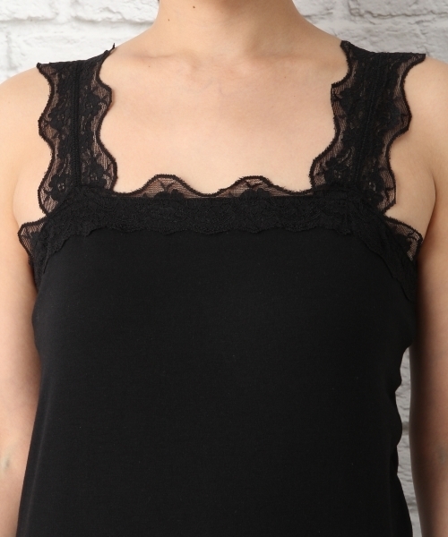 LEPSIM（レプシィム）の「ワイドレースタンク 748690（タンクトップ・レディース・オフホワイト/トップグレー/ブラック・LARGE/MEDIUM）」の10枚目の写真