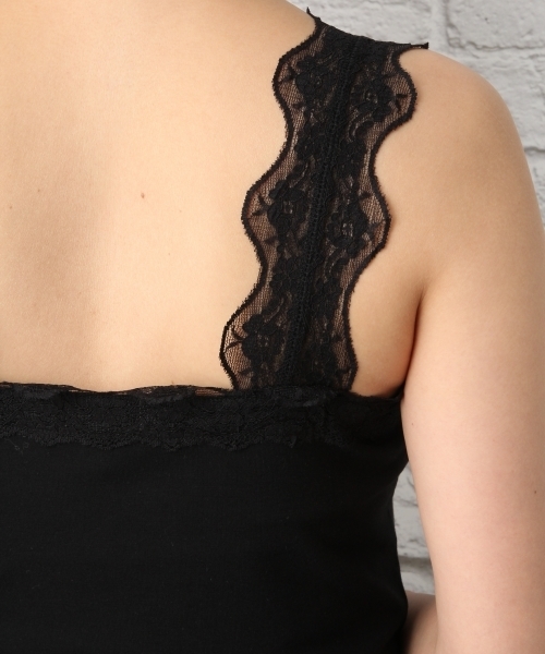 LEPSIM（レプシィム）の「ワイドレースタンク 748690（タンクトップ・レディース・オフホワイト/トップグレー/ブラック・LARGE/MEDIUM）」の12枚目の写真