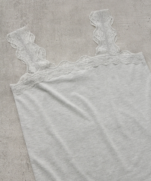 LEPSIM（レプシィム）の「ワイドレースタンク 748690（タンクトップ・レディース・オフホワイト/トップグレー/ブラック・LARGE/MEDIUM）」の16枚目の写真