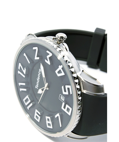 Tendence（テンデンス）の「Tendence　ガリバースリム　　BK×SIL（アナログ腕時計・メンズ・ブラック/グレー・FREE）」の9枚目の写真